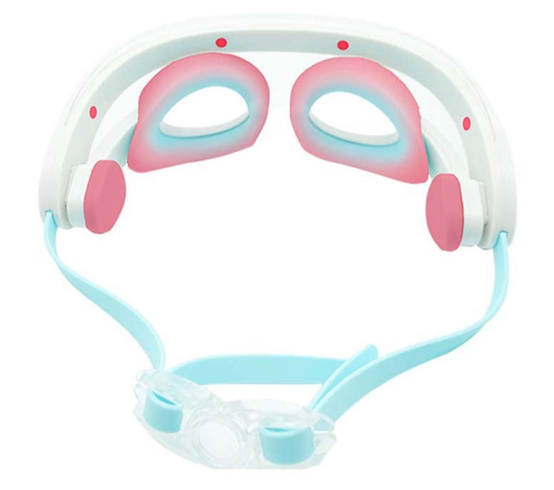 LED light therapy eye massager vibrating hot compress eye massage eye protection device relieves eye fatigue beauty eye mask