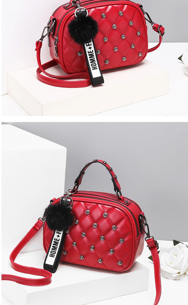 Autumn and winter fashion new women's bag fashion new women's PU leather shoulder bag crossbody bag