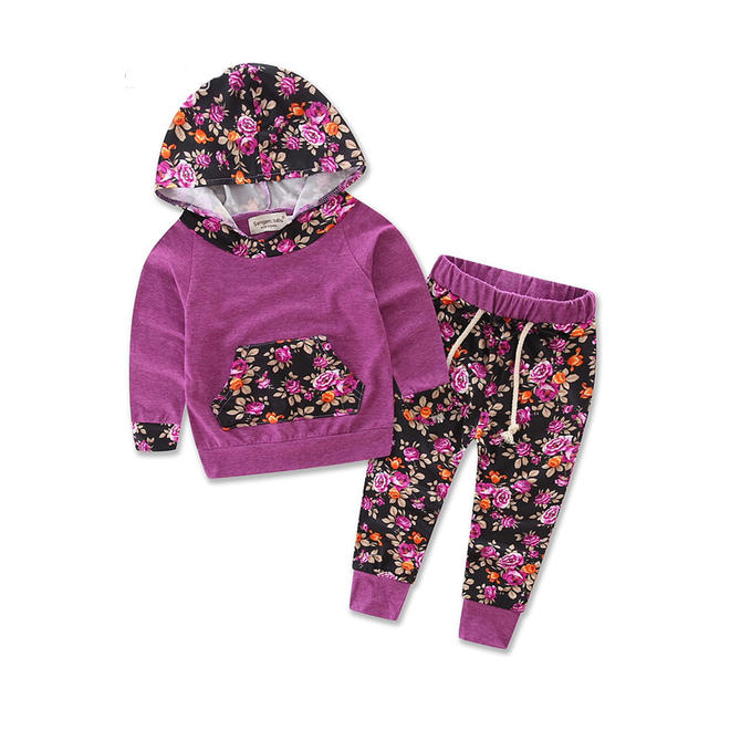 Ketty More Toddler Girls Printed Autumn Two Piece Set-BTGC1928