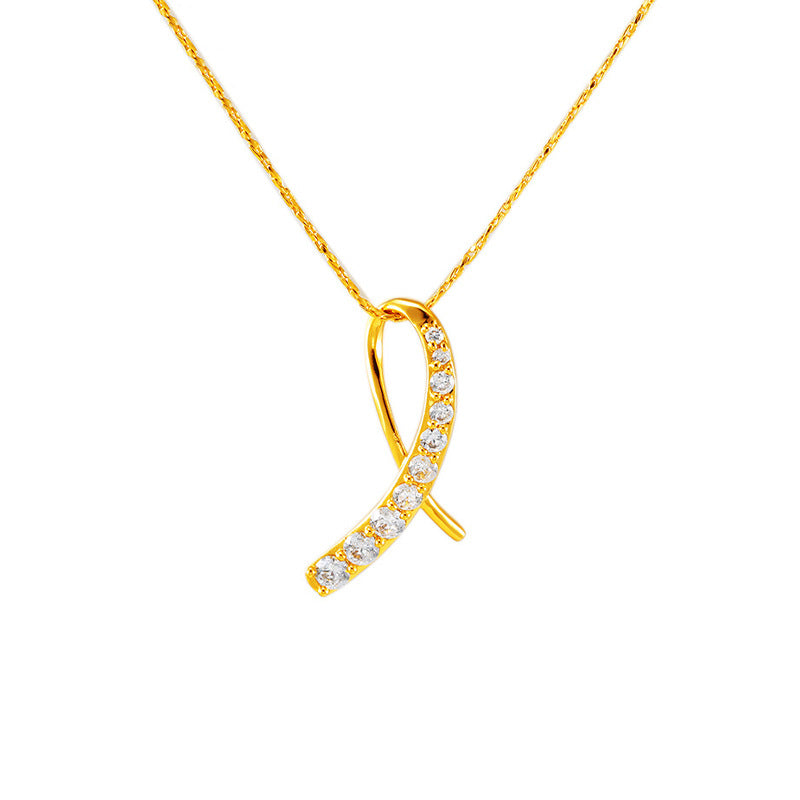 Jewelry simple geometric personality clavicle chain cold style necklace plated 24k gold American fashion necklace