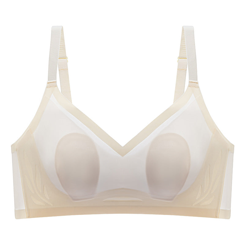 Women pregnancy-specific ultra-thin wire-free push-up and comfortable pregnancy bra for large breasts to make your breasts look smaller and prevent sagging maternity underwear