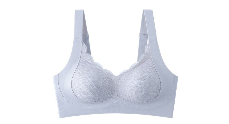 Big breasts make you look smaller, large size underwear, women's seamless sports bra, anti-sagging, side breasts, gathered breasts, pregnant women's fat mm bra