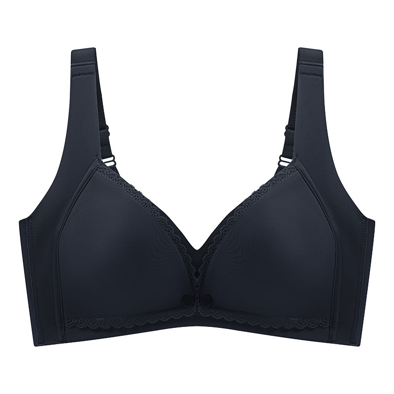 No steel ring push-up front-opening lactation bra tube top type pregnancy and lactation period maternity bra