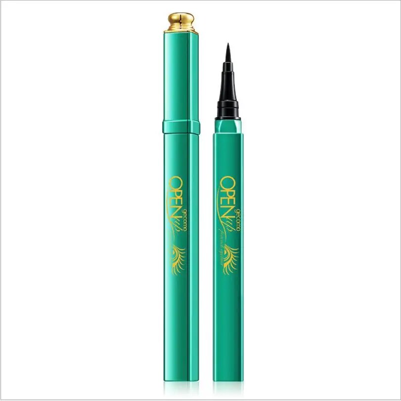 Peacock Eyeliner Liquid Waterproof Easy To Dry Long-lasting Non-halo Dye Makeup Makeup Eyeliner