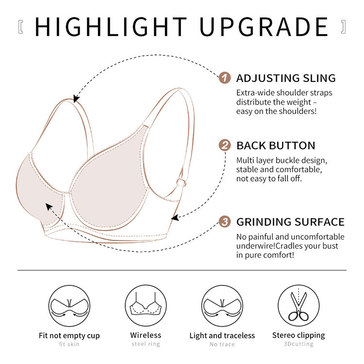 sexy ultra-thin see-through bra plus size underwear bra BCDEF cup