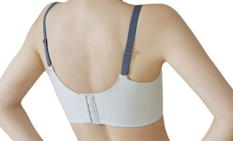 Women Lace Adjustable Bra Thin At The Top and Thick At The Bottom Snow otus Maintenance Bra