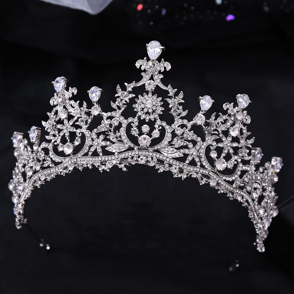 Zircon Crown Wedding Hair Accessories Wedding Dress Accessories Birthday Wedding Headwear