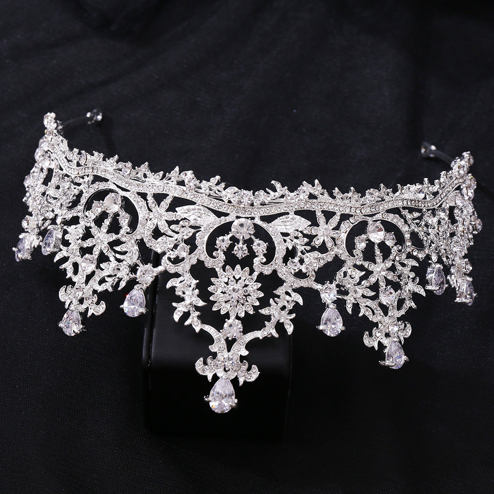 Zircon Crown Wedding Hair Accessories Wedding Dress Accessories Birthday Wedding Headwear