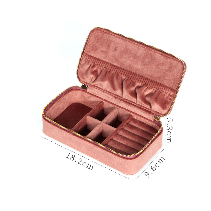 Unique Design Small Body Velvet Multifunctional Protection Jewelry Storage Box