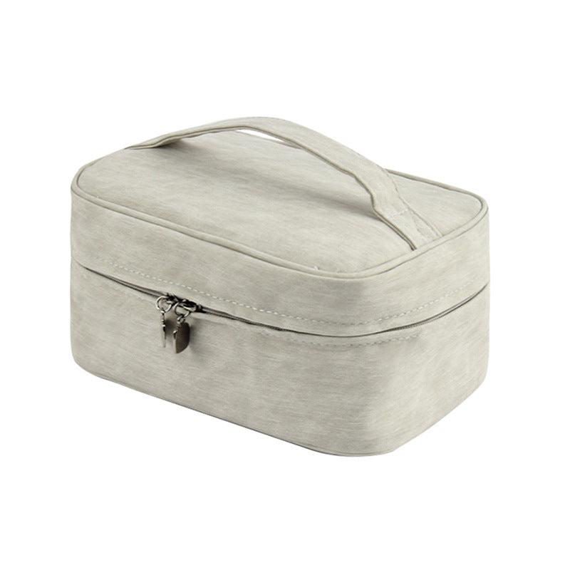 Best selling sheep pattern simple cosmetic bag portable multi-functional storage bag large capacity waterproof pu storage