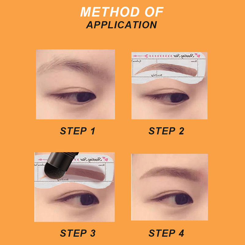 Eyebrow seal powder 10-color eyebrow seal stick set forehead hairline modification shadow filling eyebrow mark