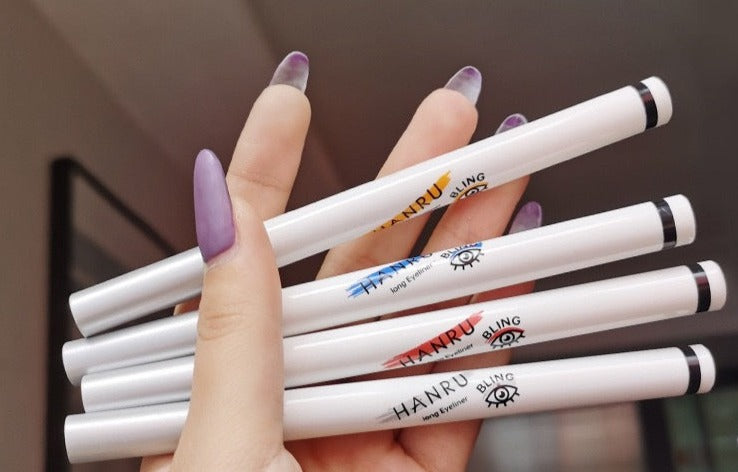 Colorful Long-lasting Liquid Eyeliner Pen Waterproof Fast Pencil Cosmetic Double-ended Eye Liner Smooth MakeUp Tools