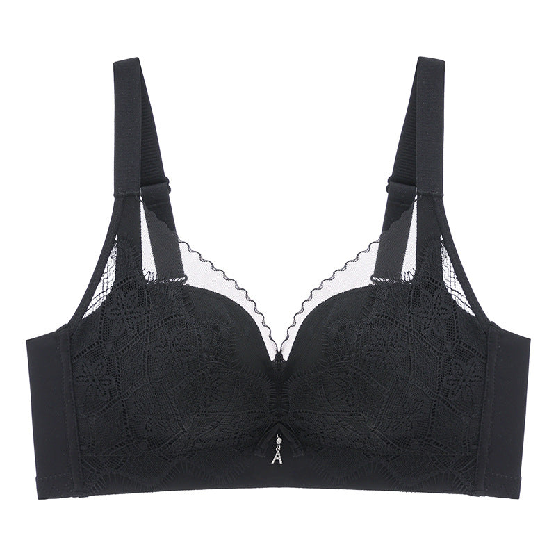 Women Adjustable Small Breast Push Up Bra Wormwood Plant Fiber Underwear Small Breasts Show Big Thin Top and Thick Bottom Bra