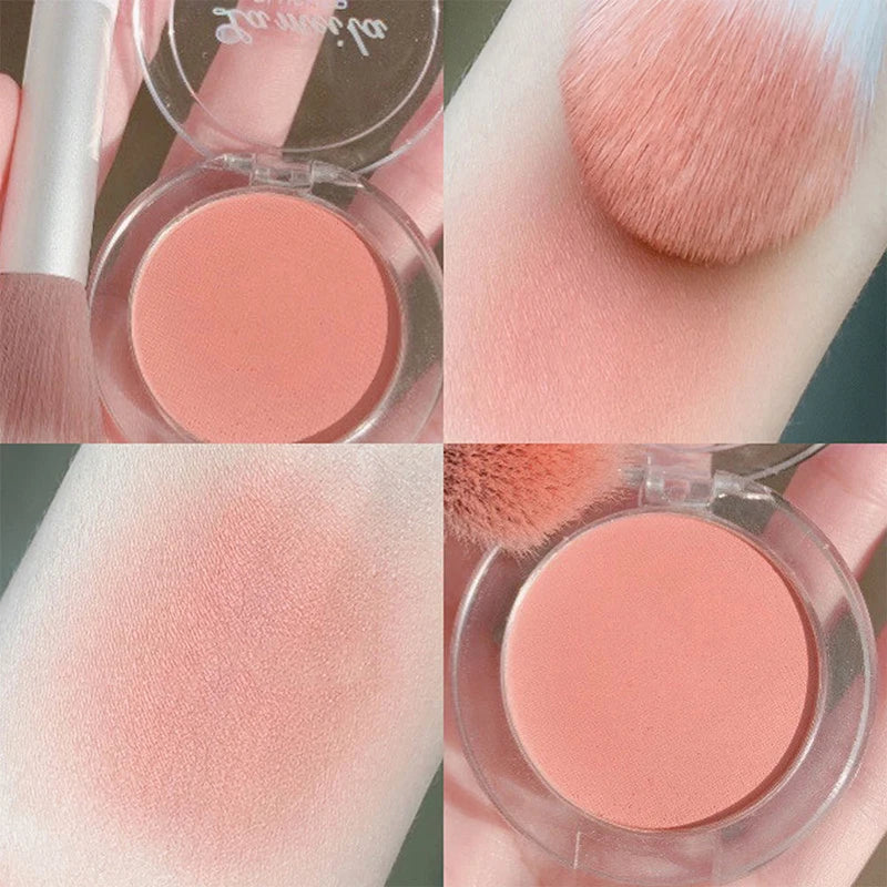 Single color ice cube blush ins brightening color long-lasting natural  highlight  rouge contouring