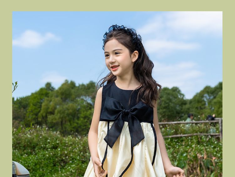 Baby Girls Summer Elegant Fashion Cute Party Dress - BTGD8492