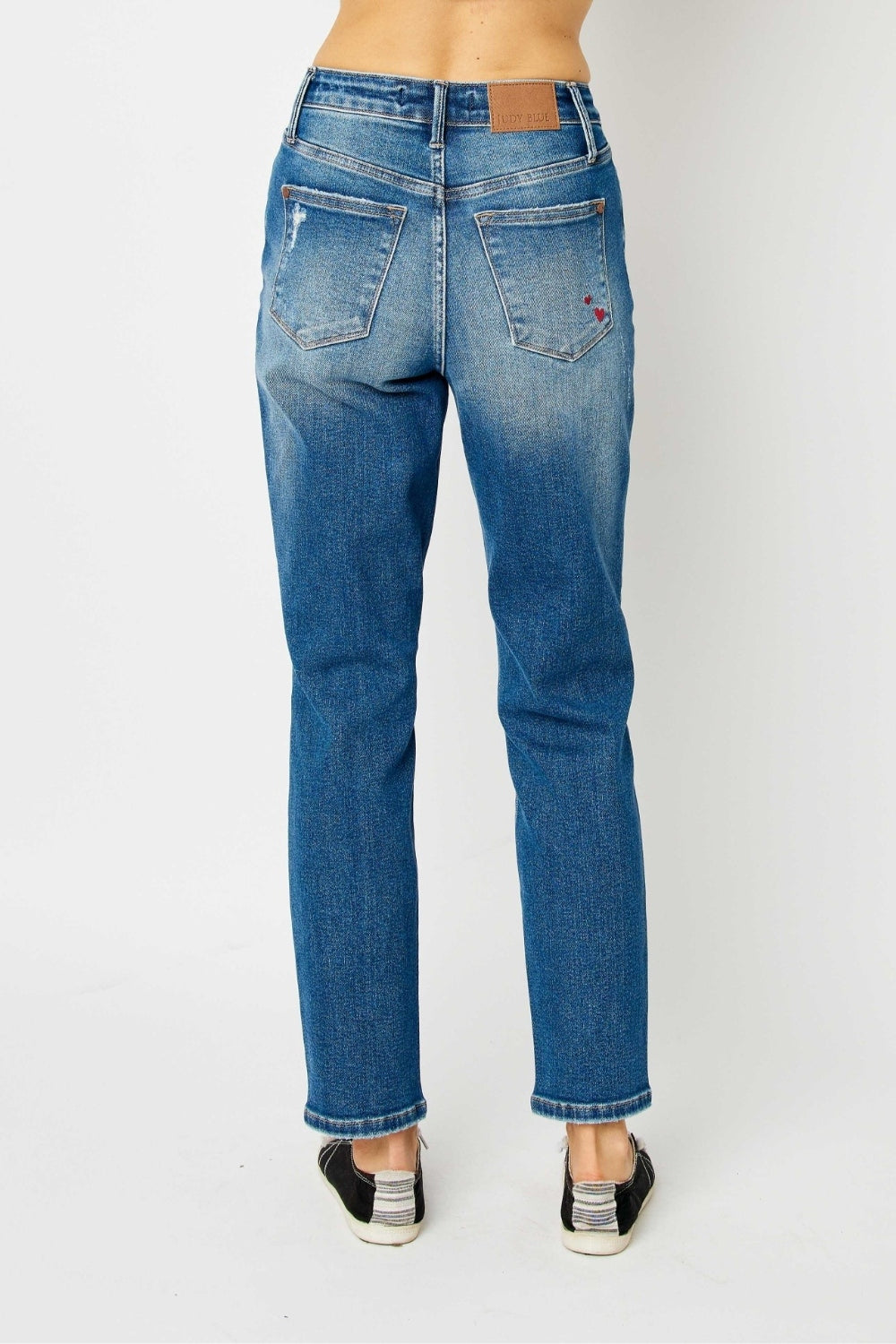 Women's Judy Blue Full Size Distressed Slim Jeans