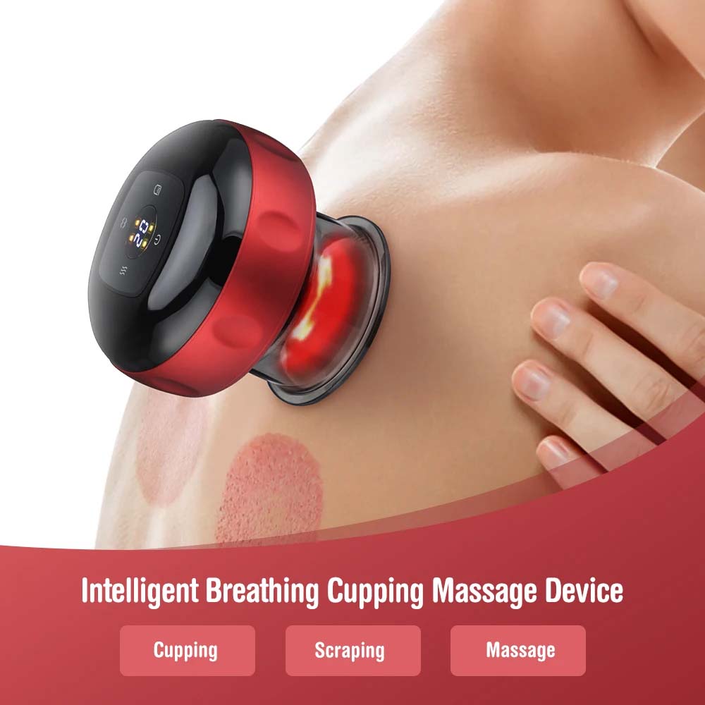 Intelligent Portable Electric Vacuum Cupping Therapy Cellulite Massager Suction Device