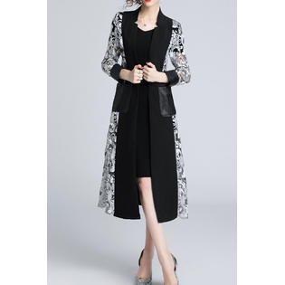 Ketty More Women Embroided Collar Neck Evening Dress-KMWDC2040