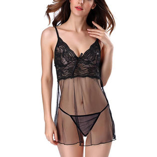 Ketty More Women Pretty Look Lace Lingerie Set -KMWL948