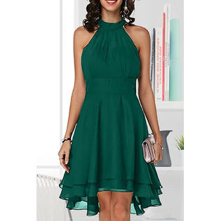 Ketty More Women Charming Sleeveless Solid Colored Thin Summer Pretty Dress-KMWDC5539