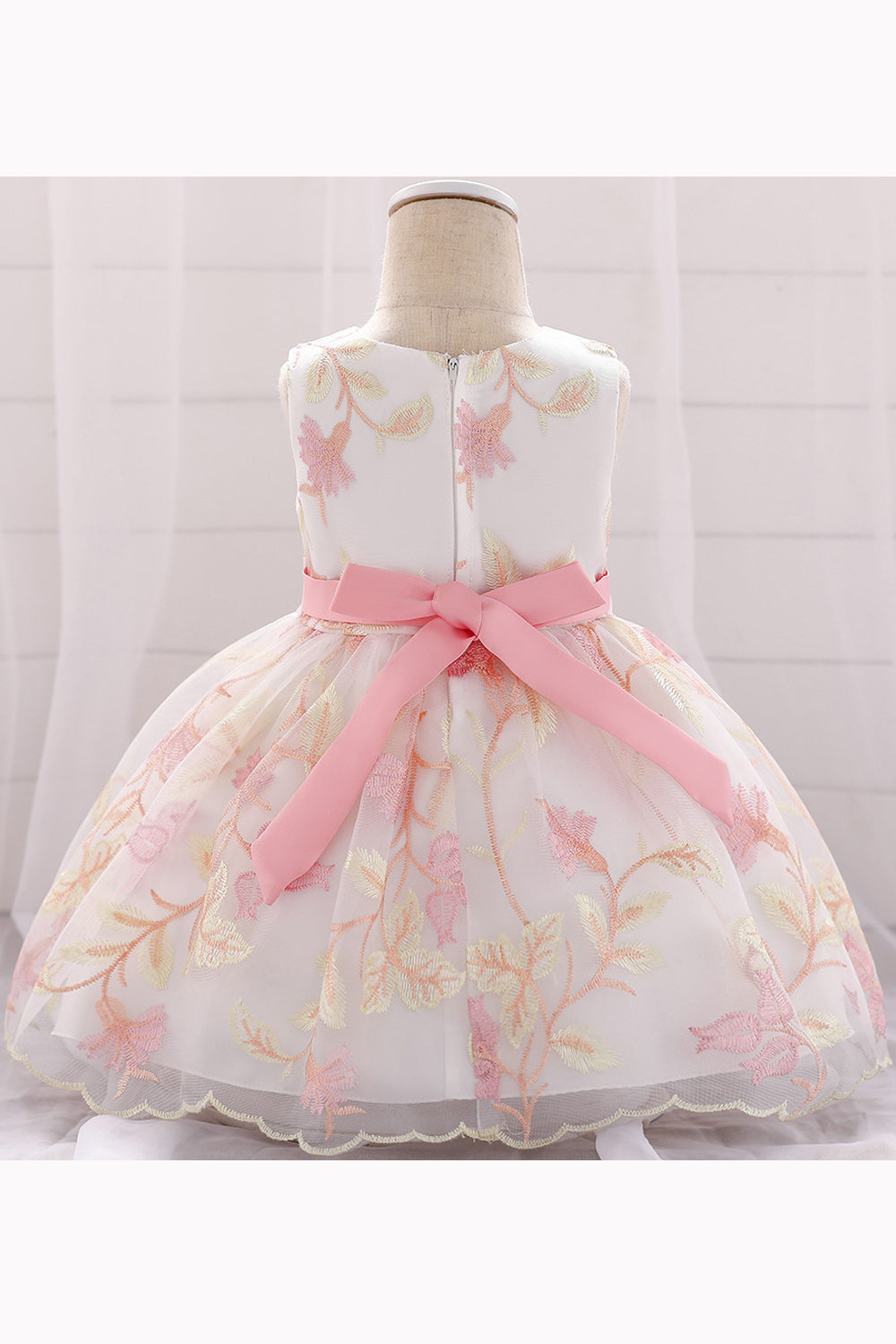 Ketty More Toddler Girl Dazzling Flower Decorate Wedding Dress-BTGDC40025