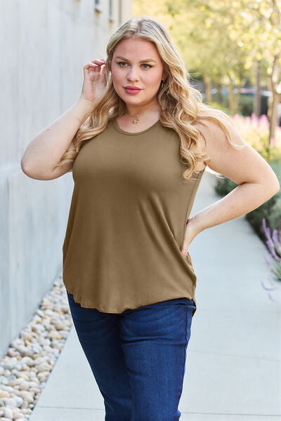 Women's Basic Bae Full Size Round Neck Tank