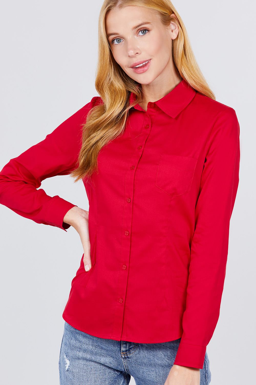 Women's Button Down Woven Shirts