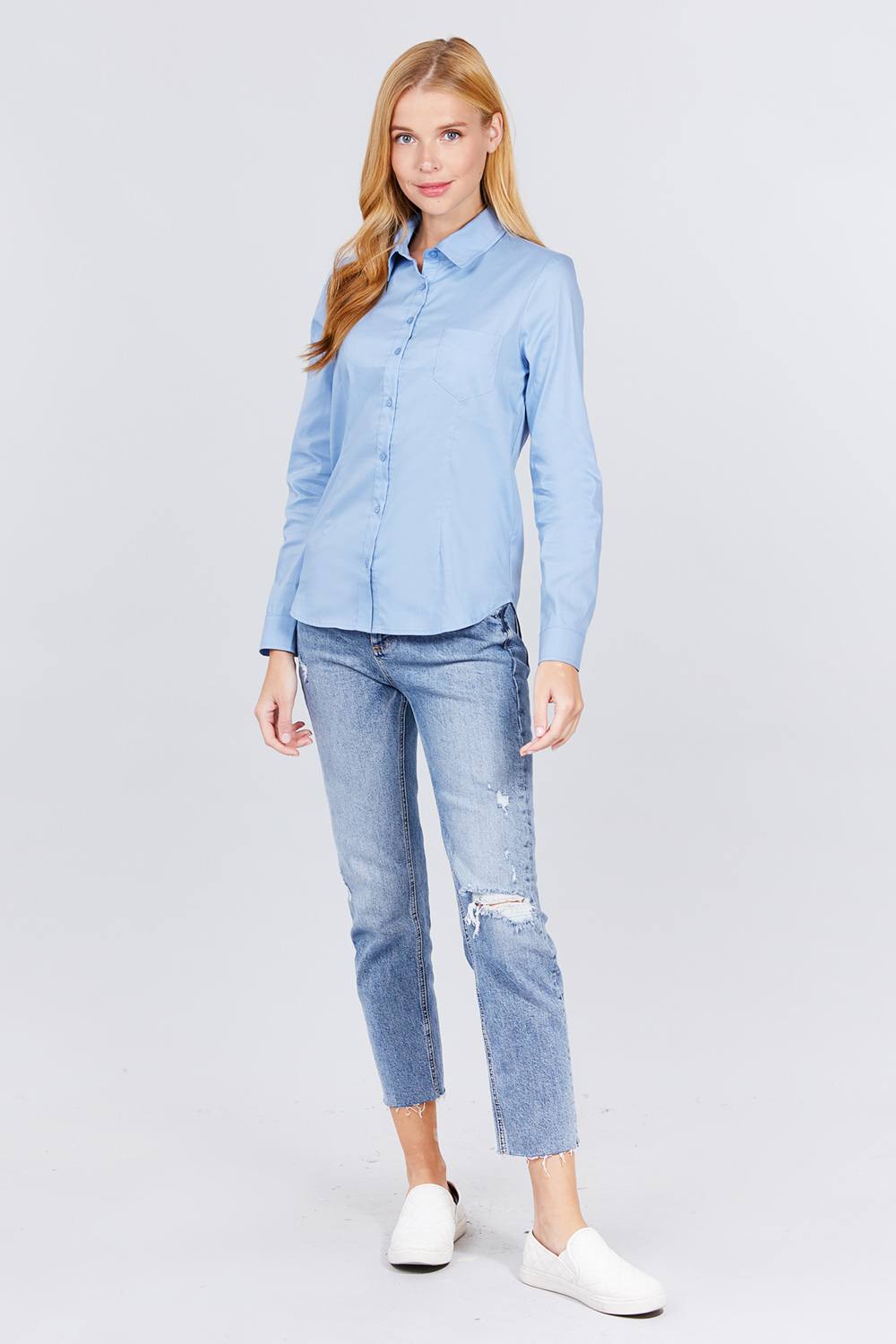 Women's Button Down Woven Shirts