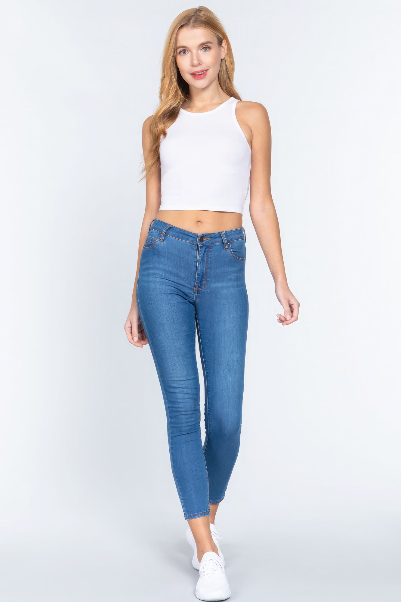 Women's Halter Neck Crop Top