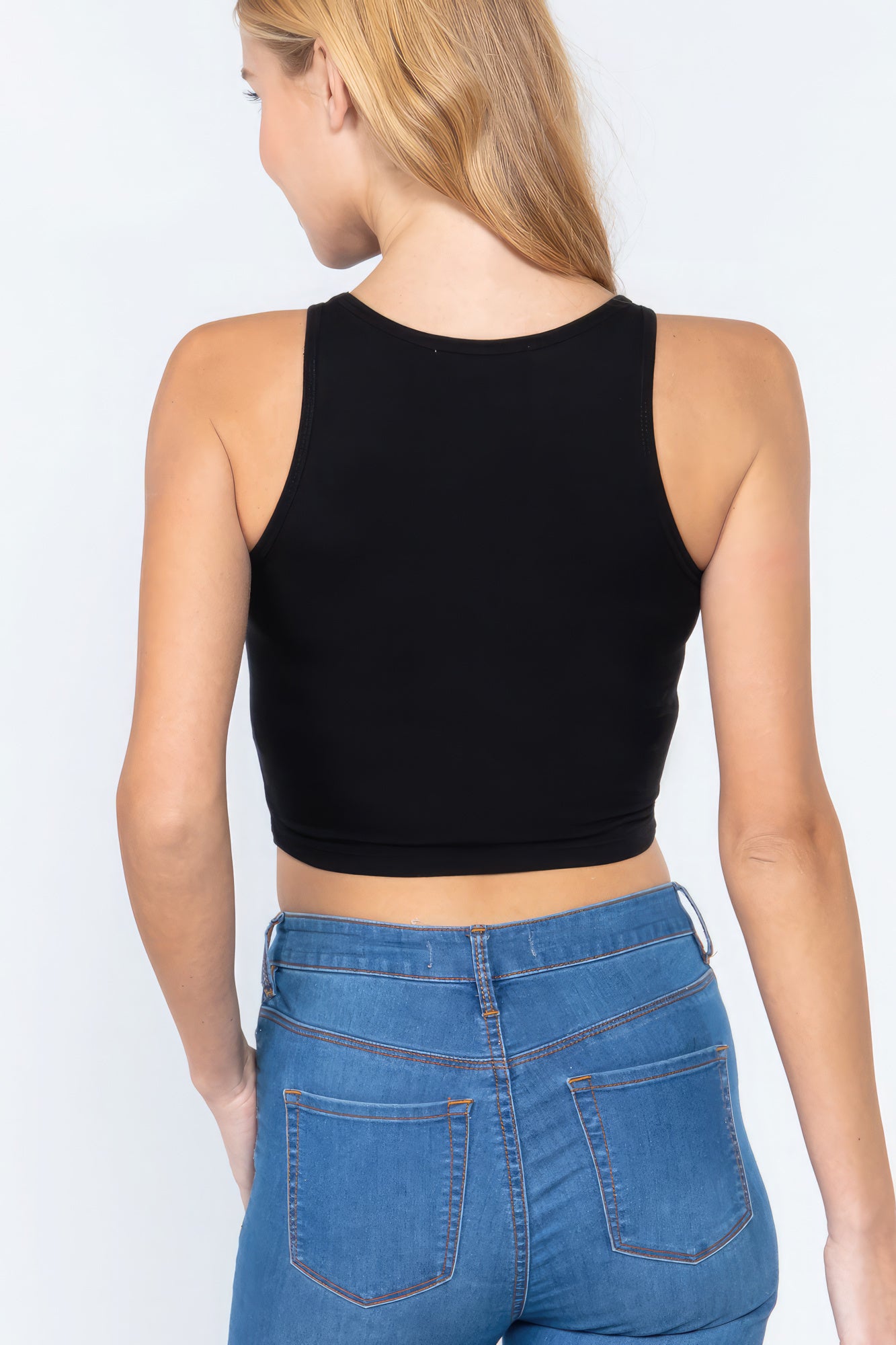 Women's Halter Neck Crop Top