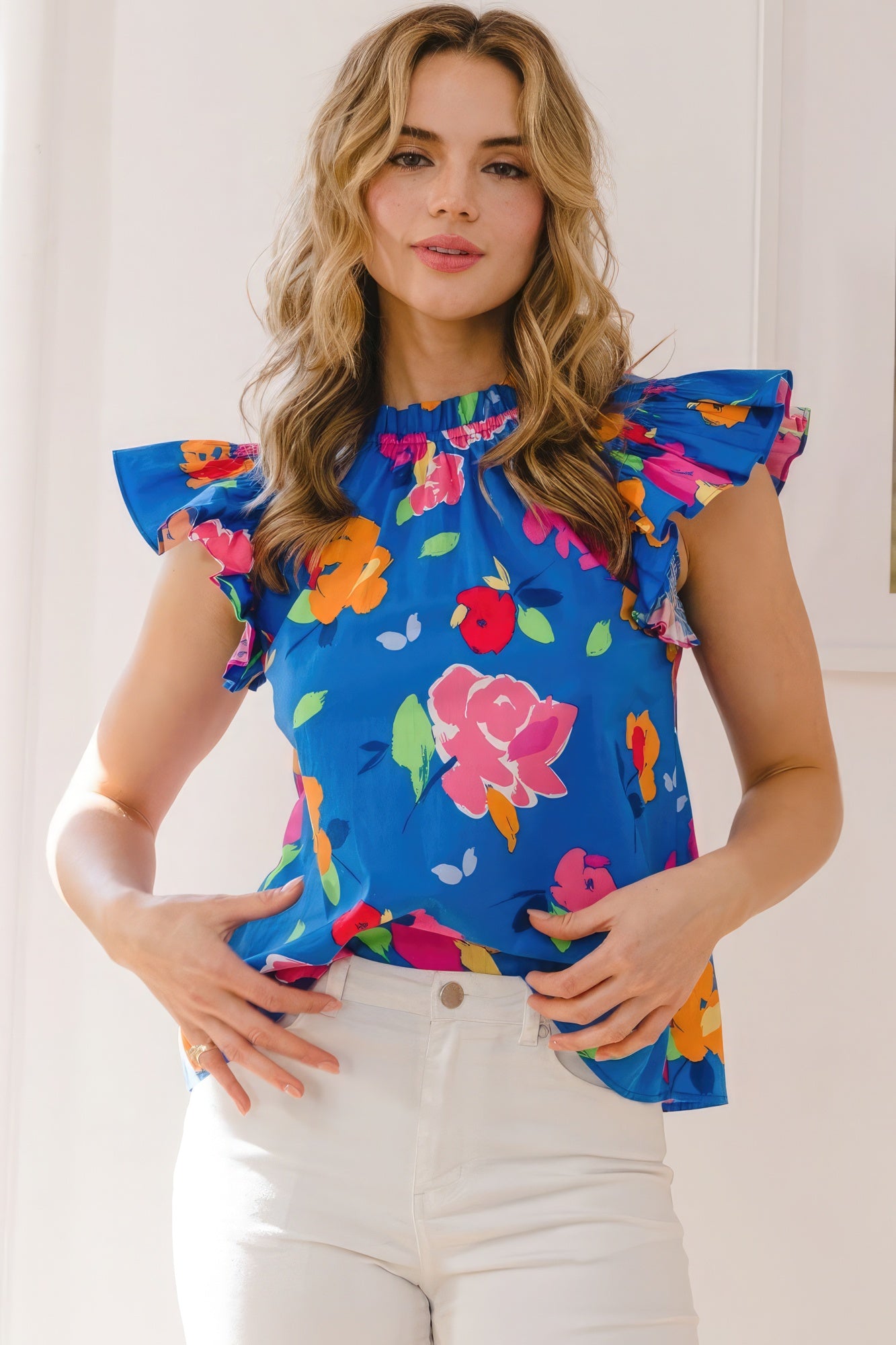 Women's Floral Printed Blouse