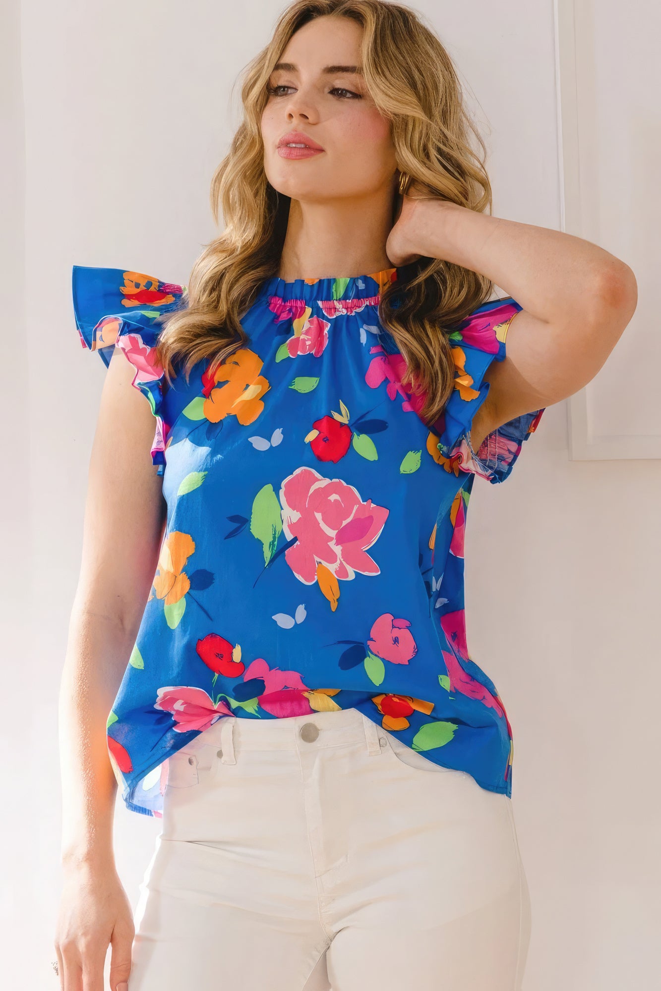 Women's Floral Printed Blouse