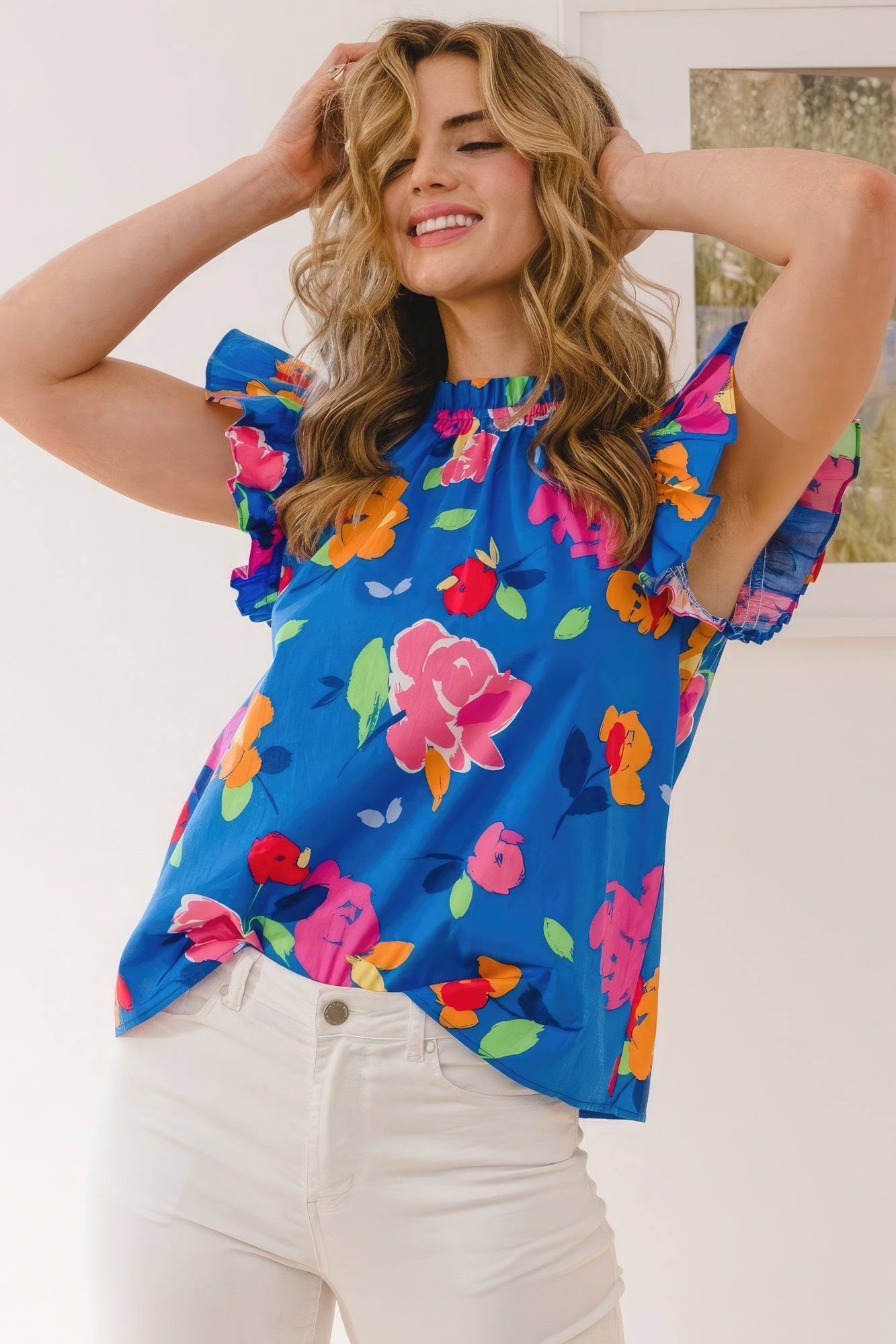 Women's Floral Printed Blouse