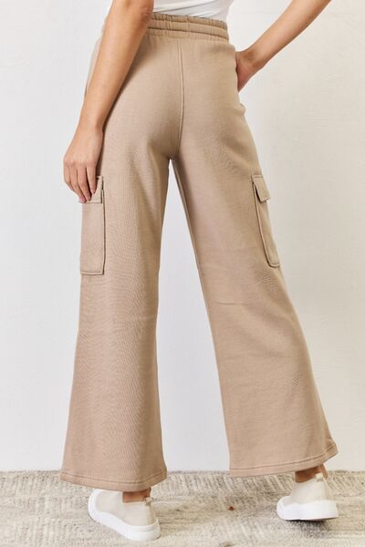 Women's RISEN High Waist Cargo Wide Leg Pants