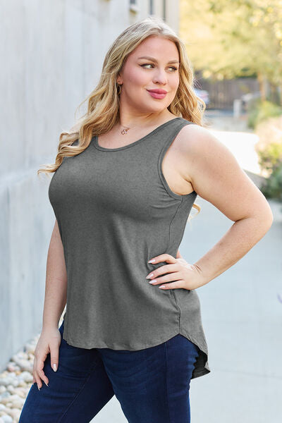 Women's Basic Bae Full Size Round Neck Tank